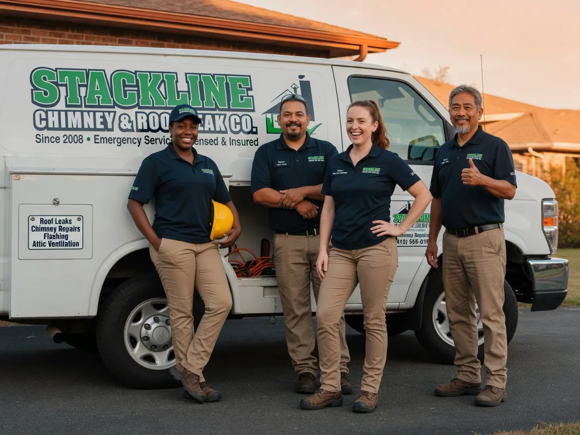 Chimney flashing repair company in Piedmont, SD